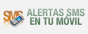 Alertas SMS. This link will open in a pop-up window.